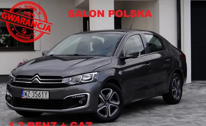 mazowieckie Citroen C-Elysée cena 27500 przebieg: 198206, rok produkcji 2019 z Kargowa